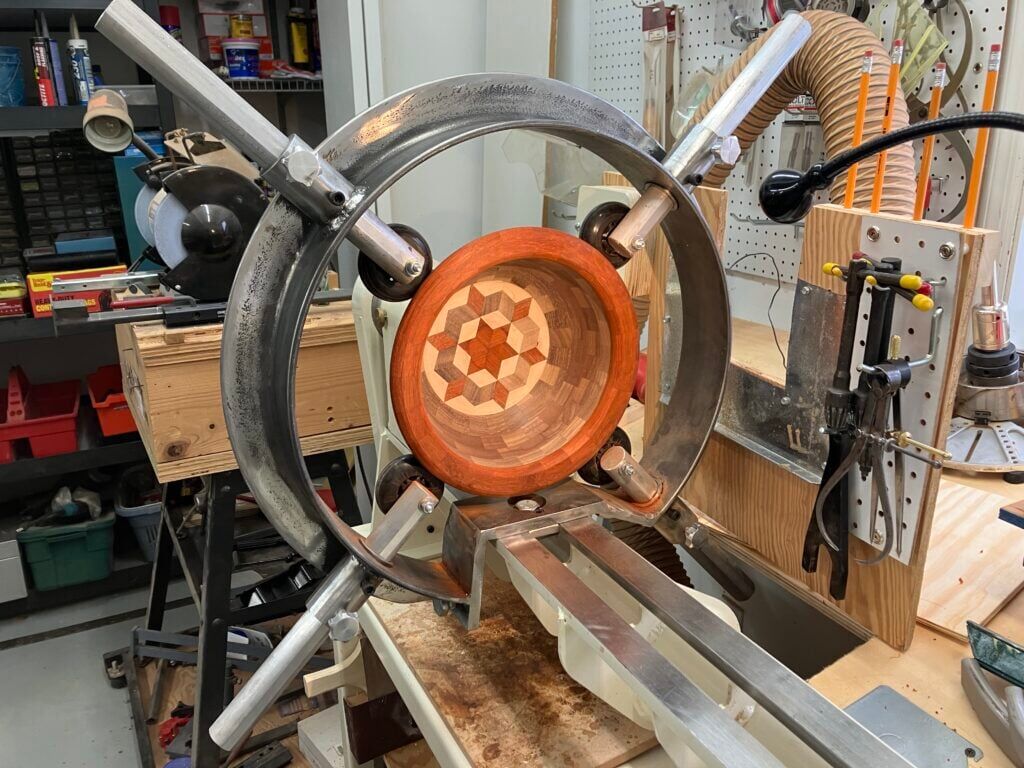 Clark Sphere Turning Jig for Precision Woodturning, image size:1024x768